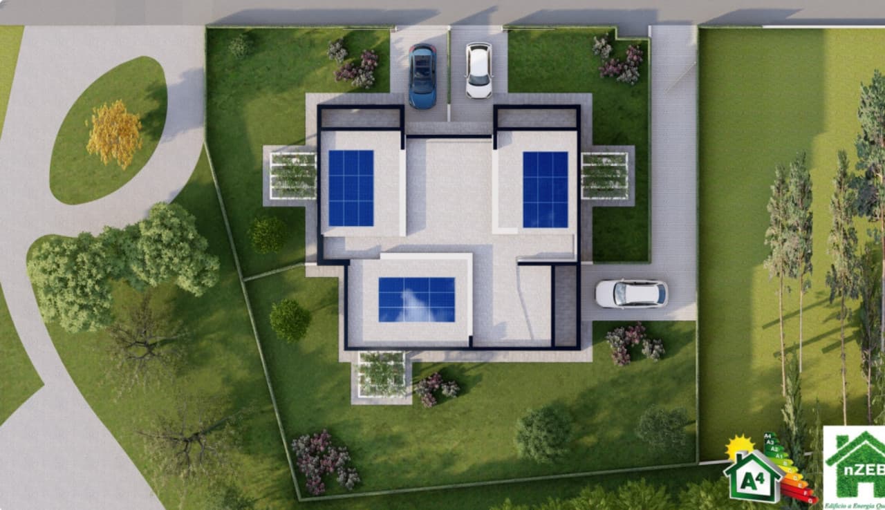 Tencarola: Nuova Villa Trifamiliare Classe A4 3