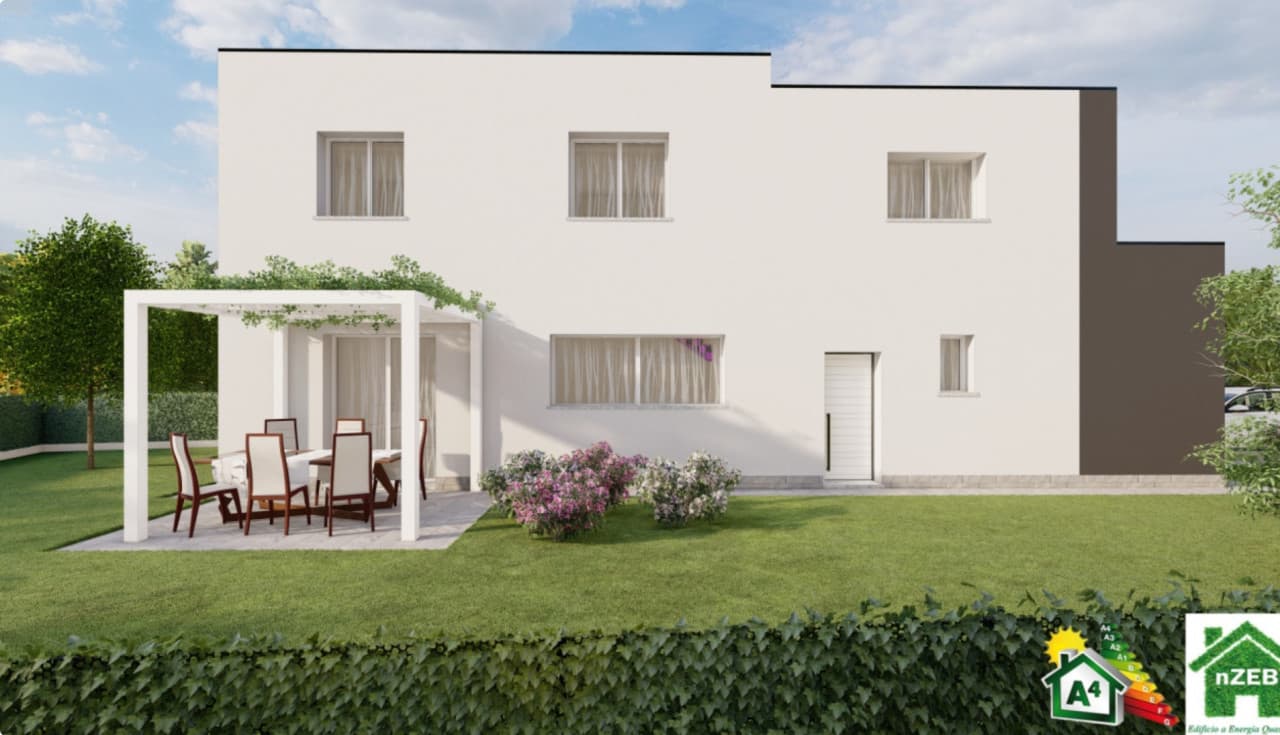 Tencarola: Nuova Villa Trifamiliare Classe A4