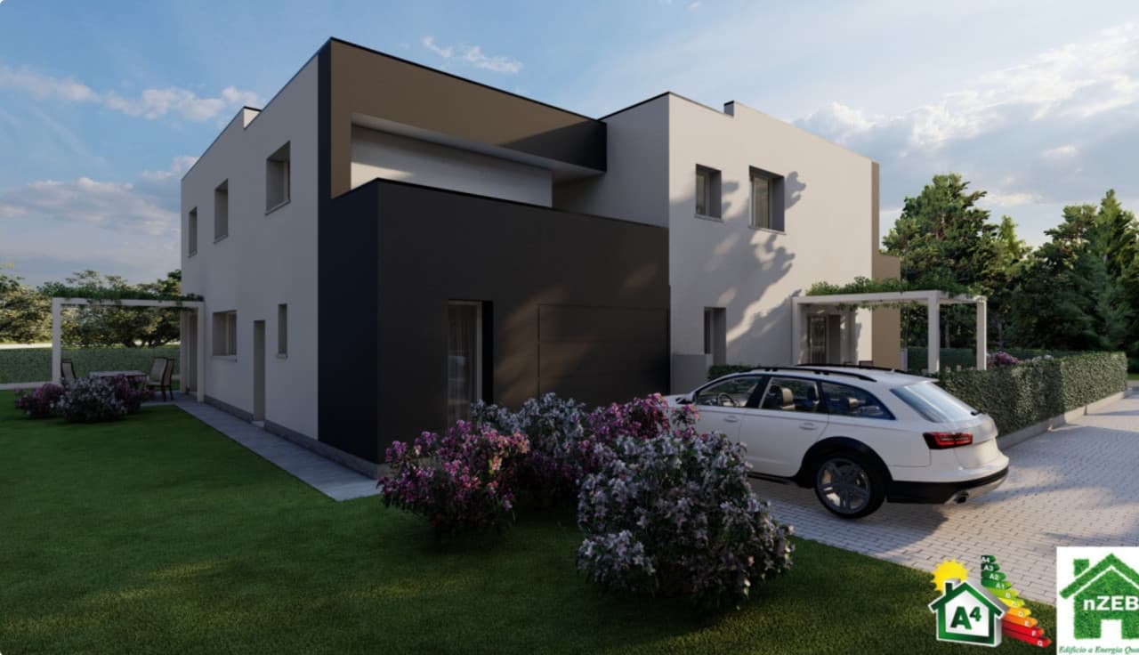Tencarola: Nuova Villa Trifamiliare Classe A4 4