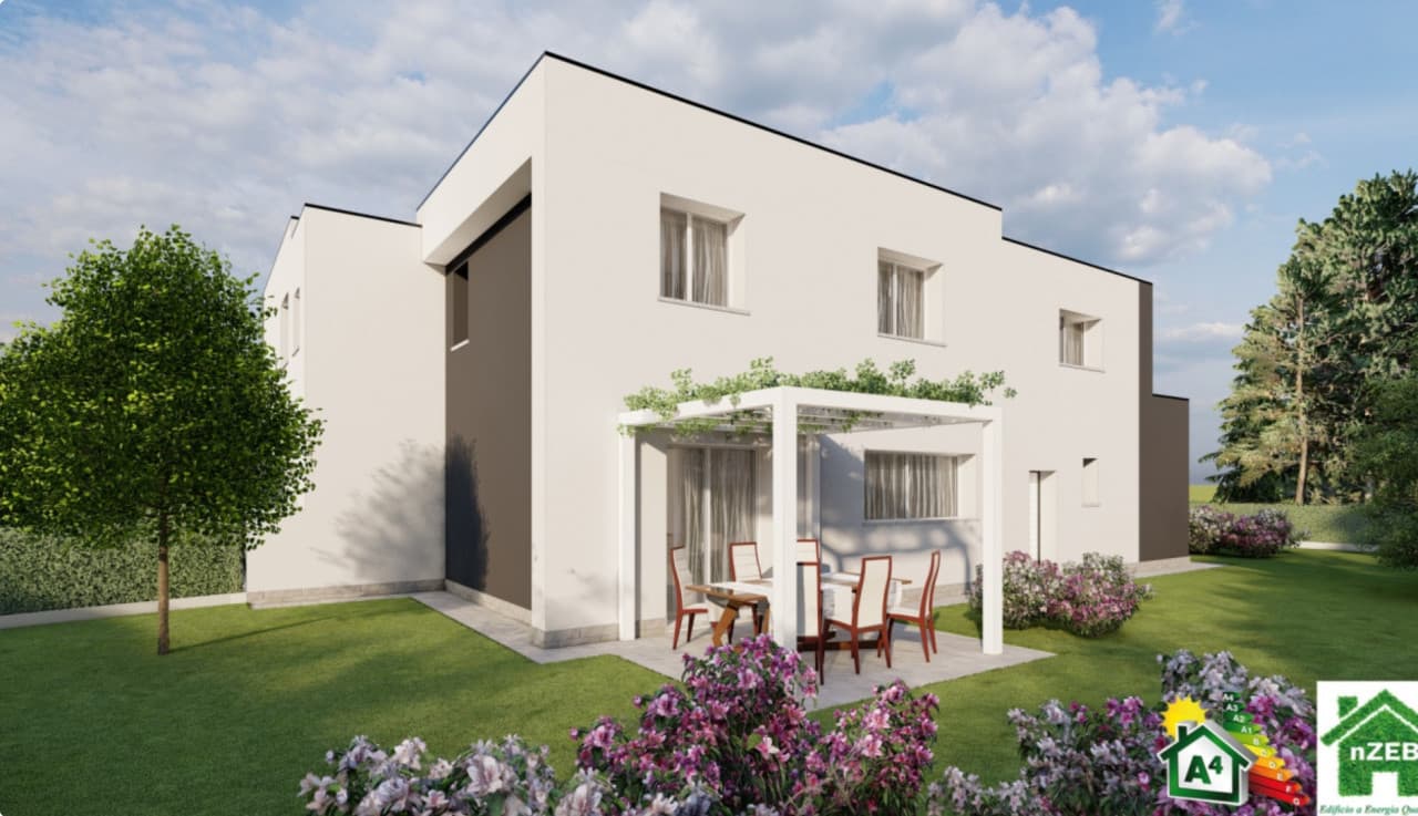 Tencarola: Nuova Villa Trifamiliare Classe A4 2