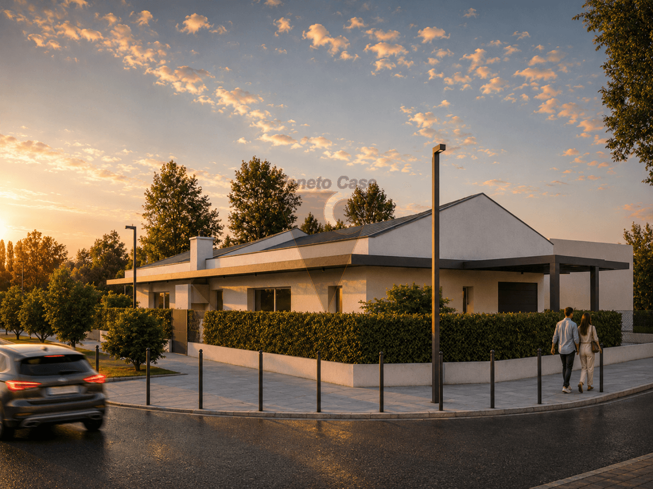 Campagnola - Nuove Bifamiliari Tutte Su Un Unico Livello