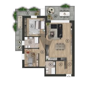 Immagine Prozzolo - Nuovo Bicamere Con Due Terrazzi - 8405813 - 8433844 - Venetocase