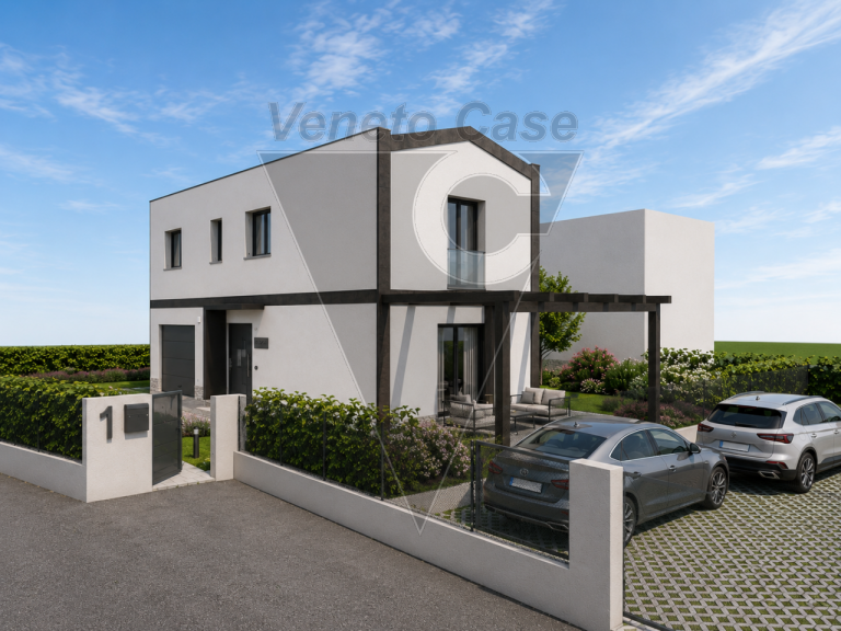 Immagine Villa Moderna Di Nuova Costruzione - Villatora Di Saonara - 8439703 - 8439713 - Venetocase